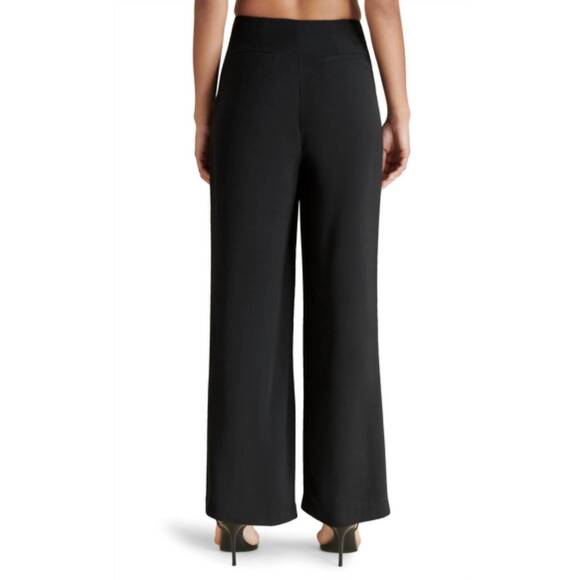 NEW STEVE MADDEN angelica wide-leg pants in black - Picture 3 of 4